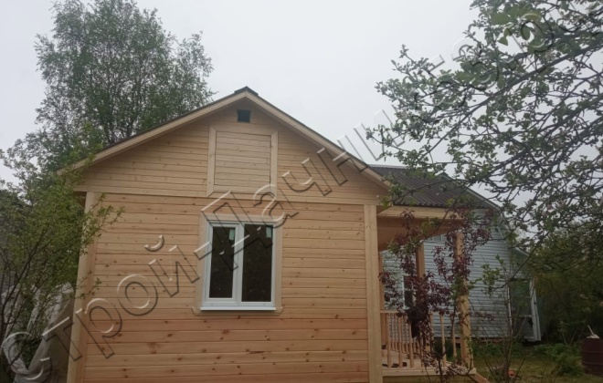 3 Брусовой дом ОД–2, 6×4, 32 М², Московская область, (3)